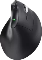Photo de Souris sans fil ergonomique Trust Vyran (Noir)