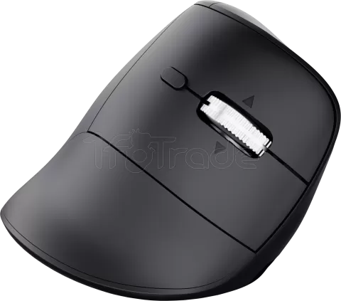 Photo de Souris sans fil ergonomique Trust Vyran (Noir)