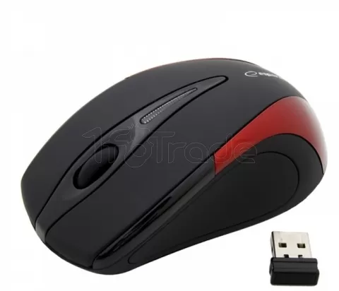 Photo de Souris sans fil Esperanza Antares EM101R (Noir/Rouge)