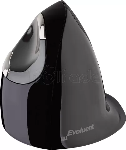 Photo de Souris sans fil Evoluent Verticale Medium D pour droitier (Noir)