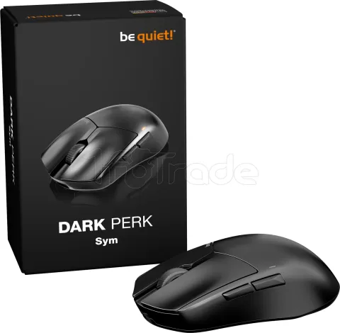 Photo de Souris sans fil Gamer be quiet! Dark Perk Sym (Noir)