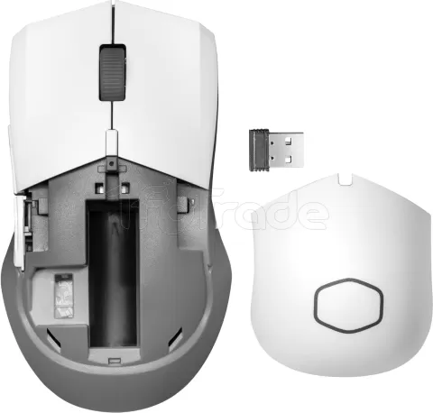 Photo de Souris sans fil Gamer Cooler Master MM311 (Blanc)