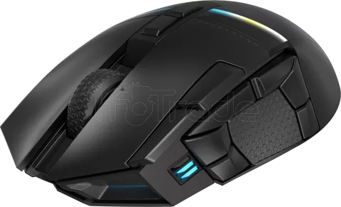 Photo de Souris sans fil Gamer Corsair Darkstar RGB (Noir)