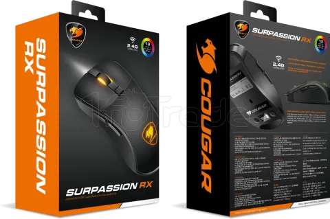 Photo de Souris sans fil Gamer Cougar Suprassion RX RGB (Noir)
