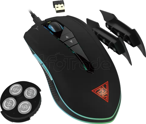 Photo de Souris sans fil Gamer Gamdias Hades M1 RGB (Noir)