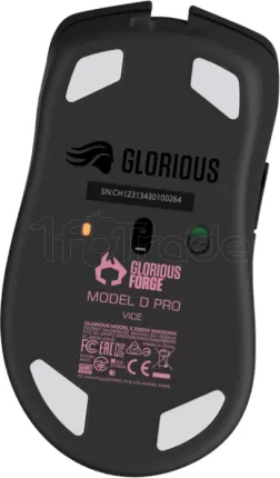 Photo de Souris sans fil Gamer Glorious Model D Pro (Noir/Bleu)
