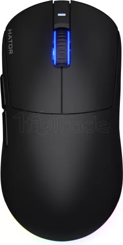 Photo de Souris sans fil Gamer Hator Quasar 3 (Noir)