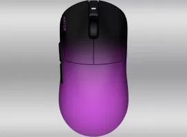 Photo de Souris sans fil Gamer Hator Quasar 3 Ultima 8K (Noir-Violet)