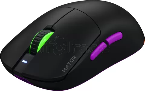 Photo de Souris sans fil Gamer Hator Quasar 3 Ultra 8K RGB (Noir)