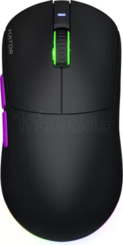 Photo de Souris sans fil Gamer Hator Quasar 3 Ultra RGB (Noir)