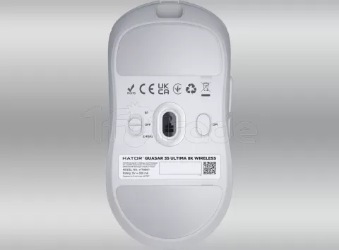 Photo de Souris sans fil Gamer Hator Quasar 3S Ultima 8K (Blanc)