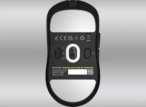 Photo de Souris sans fil Gamer Hator Quasar 3S Ultima 8K (Noir)