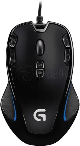 Photo de Souris sans fil Gamer Logitech G300s RGB (Noir)