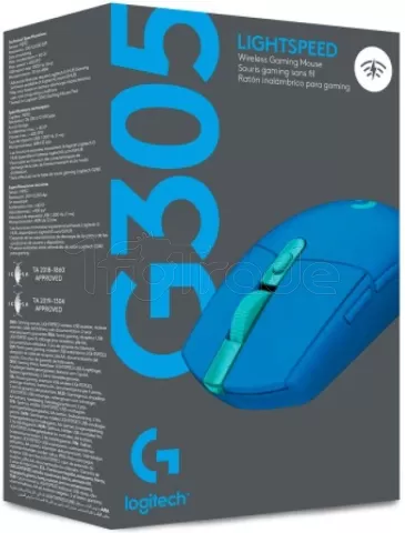 Photo de Souris sans fil Gamer Logitech G305 LightSpeed (Bleu)