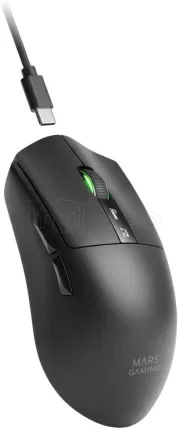 Photo de Souris sans fil Gamer Mars Gaming MMW-Elite (Noir)