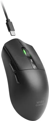 Photo de Souris sans fil Gamer Mars Gaming MMW-Elite (Noir)