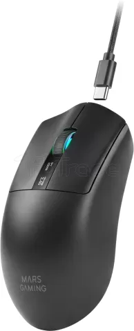 Photo de Souris sans fil Gamer Mars Gaming MMW-Elite (Noir)
