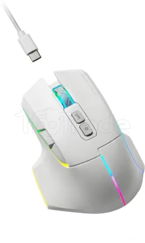 Photo de Souris sans fil Gamer Mars Gaming MMW-Vector RGB (Blanc)