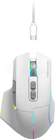 Photo de Souris sans fil Gamer Mars Gaming MMW-Vector RGB (Blanc)