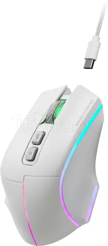 Photo de Souris sans fil Gamer Mars Gaming MMW-Vector RGB (Blanc)