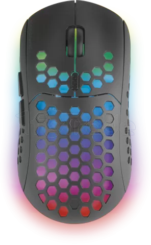 Photo de Souris sans fil Gamer Mars Gaming MMW3 RGB (Noir)