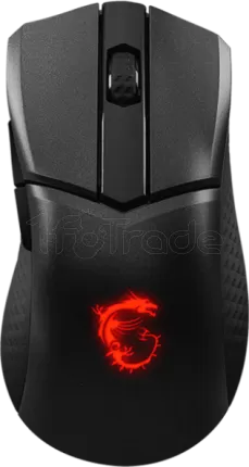 Photo de Souris sans fil Gamer MSI Clutch GM31 Lightweight RGB (Noir)