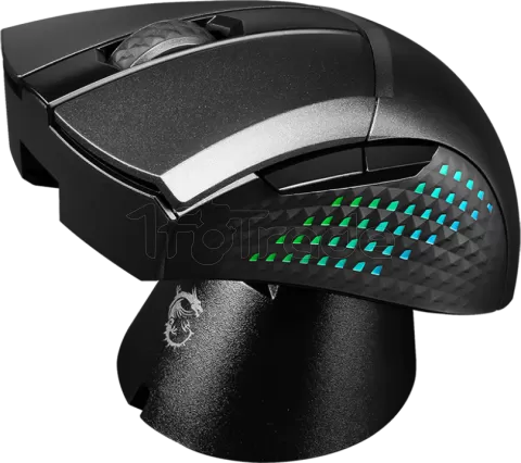 Photo de Souris sans fil Gamer MSI Clutch GM51 Lightweight RGB (Noir)