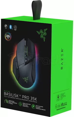 Photo de Souris sans fil Gamer Razer Basilisk V3 Pro 35K RGB (Noir)