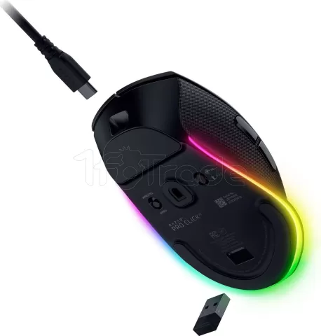 Photo de Souris sans fil Gamer Razer Pro Click V2 RGB (Noir)