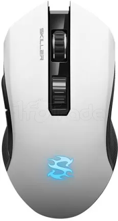 Photo de Souris sans fil Gamer Sharkoon Skiller SGM3 RGB (Noir/Blanc)