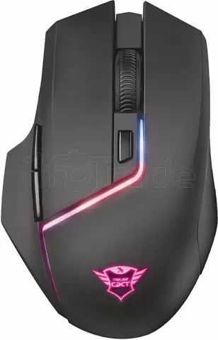 Photo de Souris sans fil Gamer Trust GXT 161 Disan RGB (Noir)