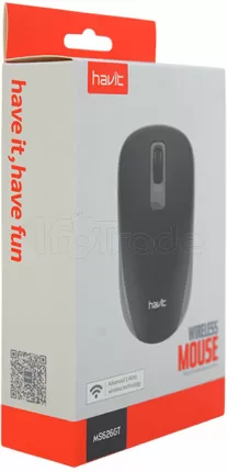 Photo de Souris sans fil Havit MS626GT (Noir/Gris)