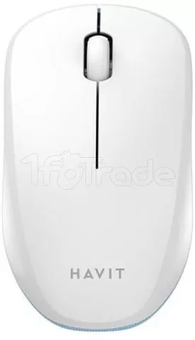 Photo de Souris sans fil Havit MS66GT-WB (Blanc/Bleu)
