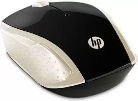 Photo de Souris sans fil HP 200 (Noir/Or)