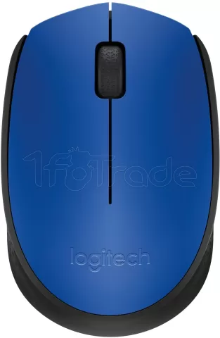 Photo de Souris sans fil Logitech Cordless Laser M171 (Noir/Bleu)