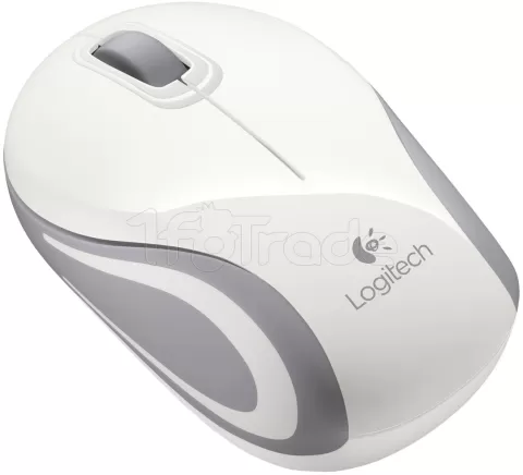 Photo de Souris sans fil Logitech Cordless Laser M187 (Blanc)