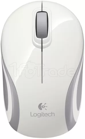 Photo de Souris sans fil Logitech Cordless Laser M187 (Blanc)