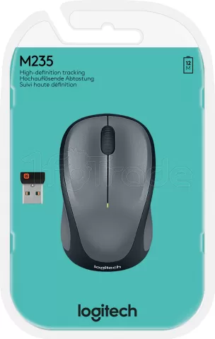 Photo de Souris sans fil Logitech M235 (Gris)