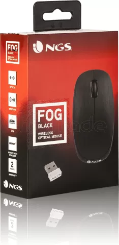 Photo de Souris sans fil NGS Fog (Noir)