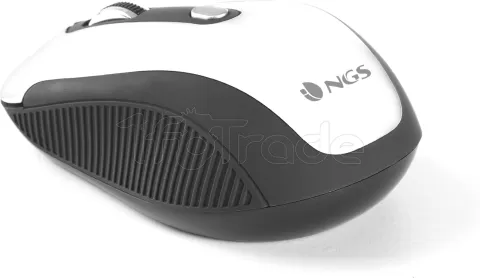 Photo de Souris sans fil NGS Haze (Noir/Blanc)