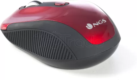 Photo de Souris Sans fil NGS Haze (Noir/Rouge)
