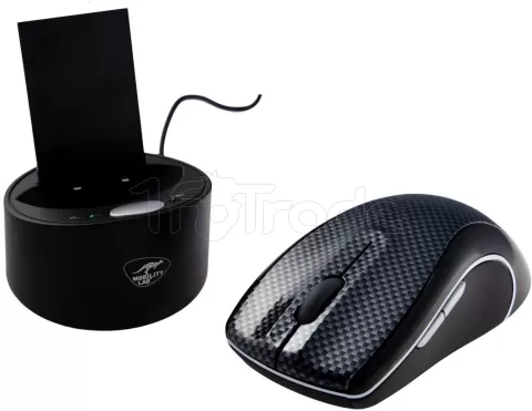 Photo de Souris sans fil Rechargeable Mobility Lab Carbone (Noir)