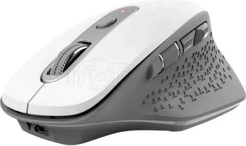 Photo de Souris sans fil Rechargeable Trust Ozaa (Blanc)