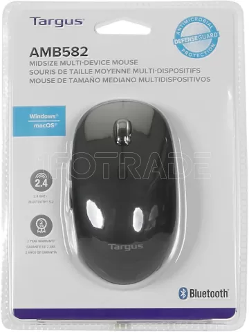 Photo de Souris sans fil Targus Midsize Comfort (Noir)
