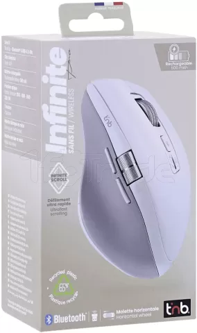 Photo de Souris sans fil T'nB Infinite Pro (Blanc)
