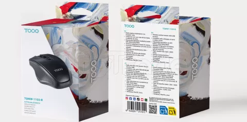 Photo de Souris sans fil TooQ TQMW-1102-B (Noir)