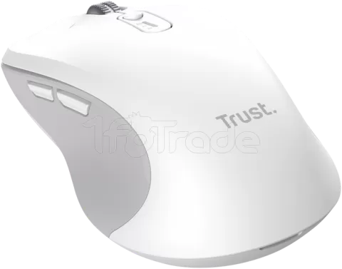 Photo de Souris sans fil Trust Ferro Hyperscroll (Blanc)
