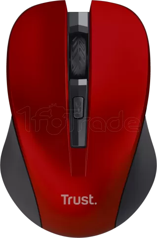 Photo de Souris sans fil Trust Mydo Silent Click (Rouge)
