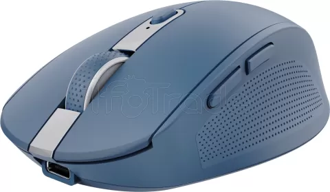Photo de Souris sans fil Trust Ozaa (Bleu)