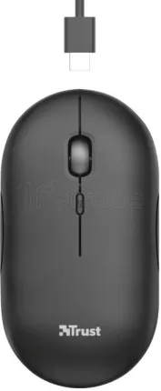 Photo de Souris sans fil Trust Puck (Noir)